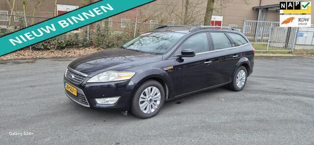 Zwart Gebruikt 2008 Ford Mondeo Ghia Stationwagen | € 2.999 (Eerlijke prijs) - Afbeelding 1/4