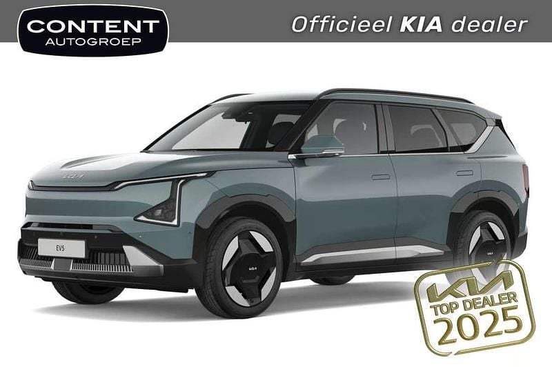 Iceberg green (groen metallic) Nieuw 2025 Kia EV5 2 SUV | € 45.940 - Afbeelding 1/4