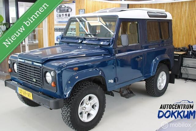 Blauw Gebruikt 2000 Land Rover Defender SUV | € 22.500 (Super prijs) - Afbeelding 1/4