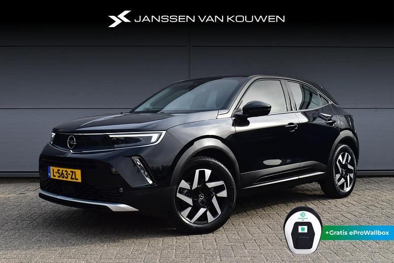 Zwart Gebruikt 2021 Opel Mokka-e Elegance SUV | € 17.395 (Eerlijke prijs) - Afbeelding 1/4