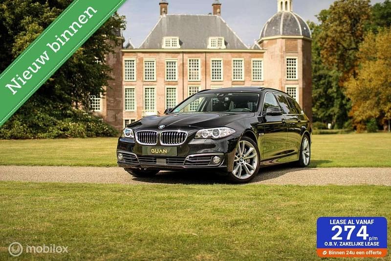 Zwart Gebruikt 2013 BMW 535 Executive Stationwagen | € 16.950 (Iets duurder) - Afbeelding 1/4