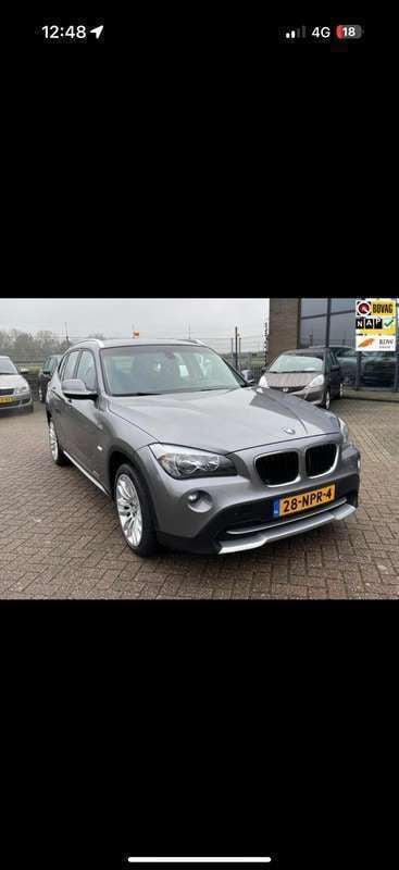 Grijs Gebruikt 2010 BMW X1 SUV | € 8.399 (Eerlijke prijs) - Afbeelding 1/4
