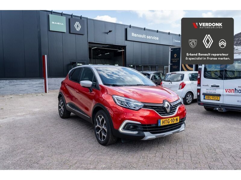 Rood Gebruikt 2019 Renault Captur Intens SUV | € 17.250 (Eerlijke prijs) - Afbeelding 1/4