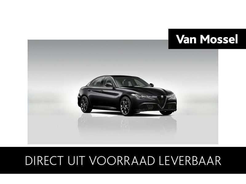 Zwart Nieuw 2025 Alfa Romeo Giulia Veloce Sedan | € 85.370 (Eerlijke prijs) - Afbeelding 1/4