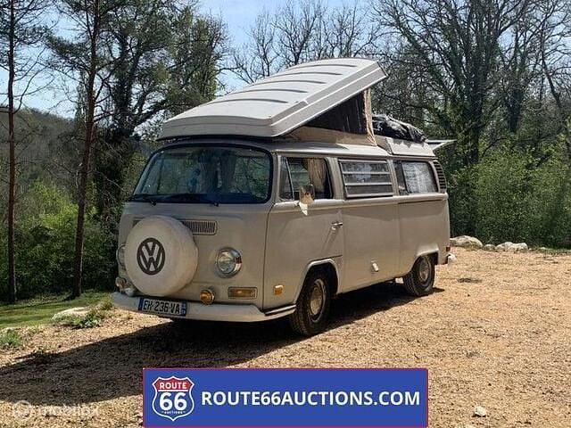Zwart Gebruikt 1971 VW T2 Van | € 17.500 - Afbeelding 1/4