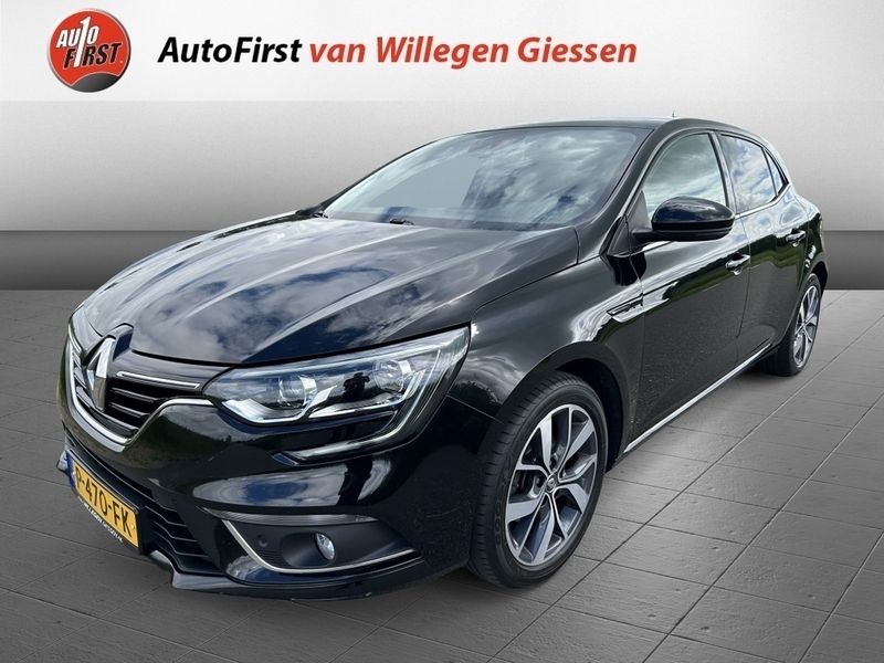 Zwart Gebruikt 2019 Renault Mégane IV LIMITED Hatchback | € 10.600 (Eerlijke prijs) - Afbeelding 1/4