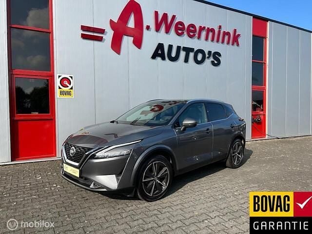 Grijs Gebruikt 2022 Nissan Qashqai Tekna SUV | € 22.950 (Super prijs) - Afbeelding 1/4