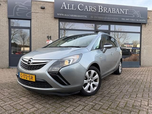 Grijs Occasion 2012 Opel Zafira Tourer Cosmo MPV | € 5.950 (Goede deal) - Afbeelding 1/4