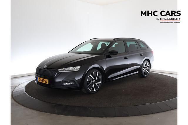 Zwart Gebruikt 2021 Skoda Octavia Business Line Stationwagen | € 22.900 - Afbeelding 1/4