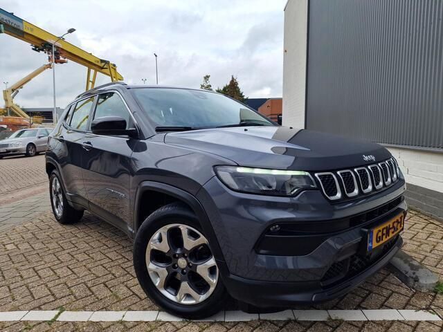 Grijs Gebruikt 2021 Jeep Compass Longitude SUV | € 22.950 (Eerlijke prijs) - Afbeelding 1/4
