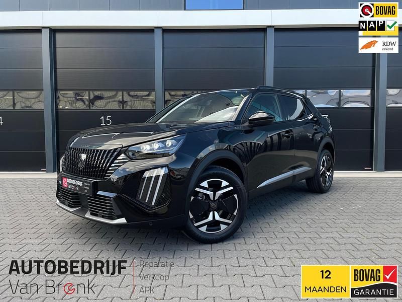 Zwart Gebruikt 2023 Peugeot 2008 GTi SUV | € 26.850 (Eerlijke prijs) - Afbeelding 1/4