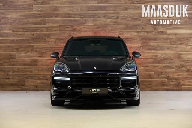 Occasion Porsche Cayenne Turbo Chrono 549 PK (403 kW) 2018 Zwart SUV