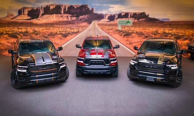 Zwart Nieuw 2024 Dodge Ram Pickup | € 59.950 - Afbeelding 1/4
