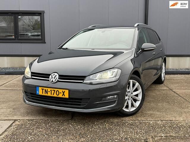 Grijs Occasion 2016 VW Golf VII Highline Stationwagen | € 9.850 (Goede deal) - Afbeelding 1/4