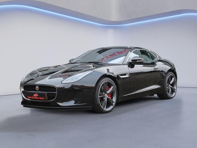 Zwart Gebruikt 2018 Jaguar F-Type Coupé | € 60.945 - Afbeelding 1/4