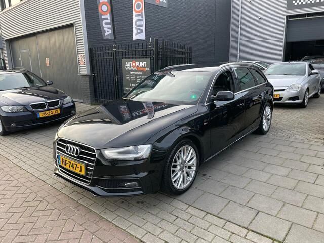 Zwart Gebruikt 2015 Audi A4 S-Line Stationwagen | € 9.999 (Super prijs) - Afbeelding 1/4