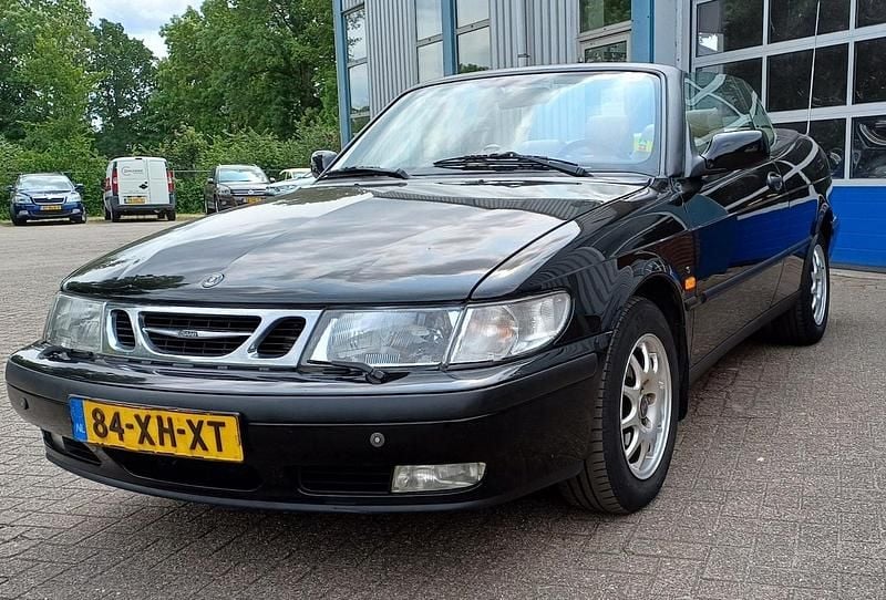 Zwart Gebruikt 2000 Saab 9-3 Cabriolet Cabriolet | € 2.950 - Afbeelding 1/4