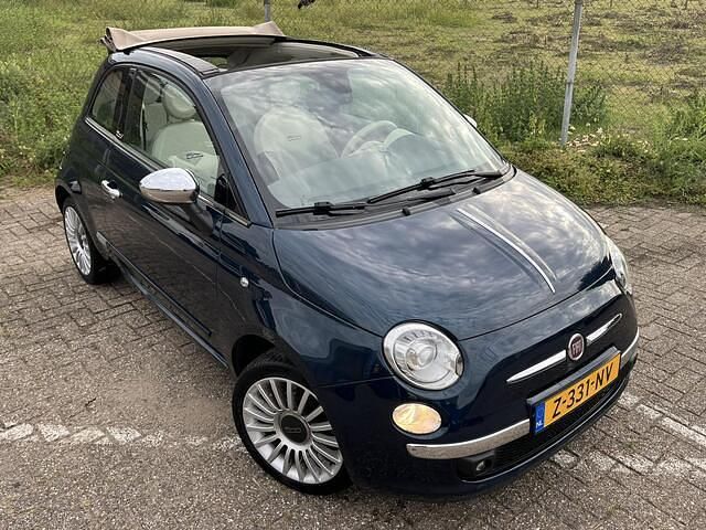 Occasion Fiat 500C Lounge 86 PK (63 kW) 2014 Blauw Cabriolet