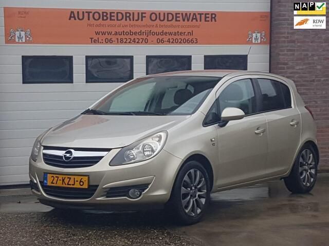 Beige Gebruikt 2010 Opel Corsa Edition Hatchback | € 3.995 (Eerlijke prijs) - Afbeelding 1/4