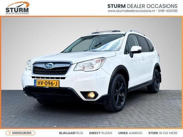 Wit Gebruikt 2016 Subaru Forester Premium SUV | € 22.995 (Eerlijke prijs) - Afbeelding 1/4
