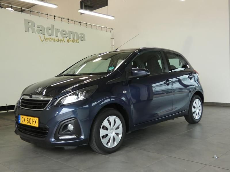 Blauw Gebruikt 2015 Peugeot 108 Active Hatchback | € 6.750 (Eerlijke prijs) - Afbeelding 1/4