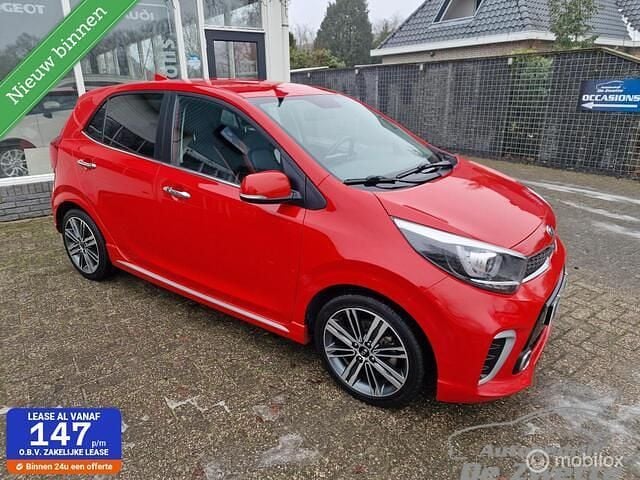 Rood (metallic) Occasion 2017 Kia Picanto GT-Line Hatchback | € 8.950 (Eerlijke prijs) - Afbeelding 1/4