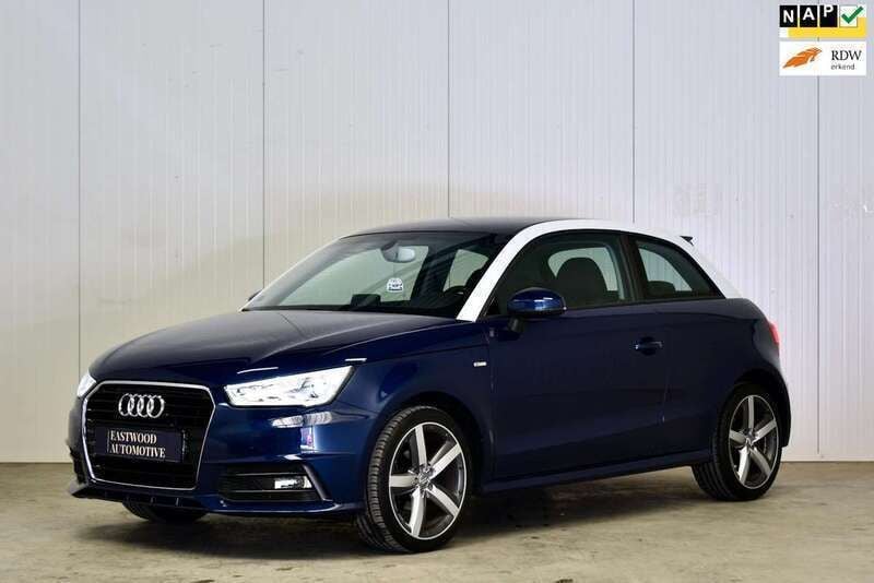 Blauw, metallic lak Gebruikt 2015 Audi A1 Exclusive Hatchback | € 16.450 (Duur) - Afbeelding 1/4