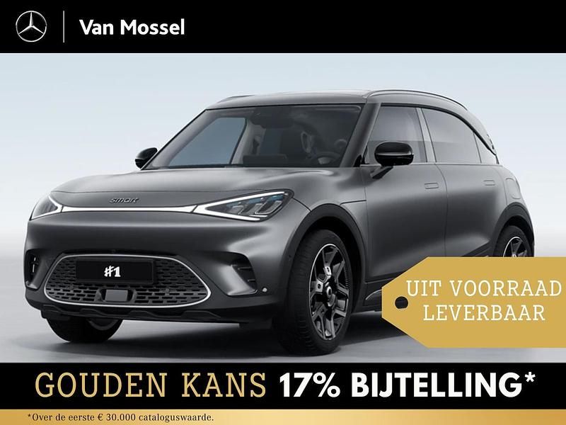Zwart Gebruikt 2024 Smart #1 Edition #1 SUV | € 34.741 (Iets duurder) - Afbeelding 1/1