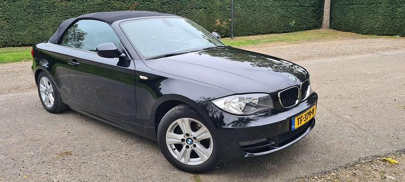 Occasion BMW 118 Cabriolet Executive 143 PK (105 kW) 2010 Zwart Cabriolet