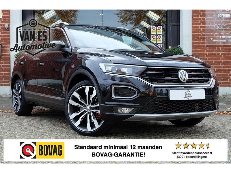 Zwart Occasion 2018 VW T-Roc Sportline SUV | € 26.950 - Afbeelding 1/4