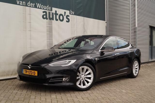 Occasion Tesla Model S 350 kW (476 PK) 2018 Zwart Hatchback