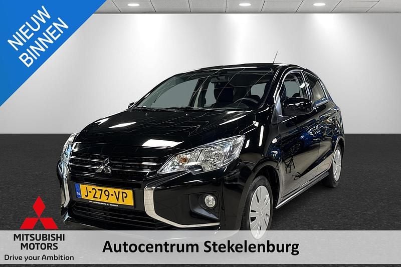 Zwart Gebruikt 2020 Mitsubishi Space Star Hatchback | € 9.840 (Eerlijke prijs) - Afbeelding 1/4