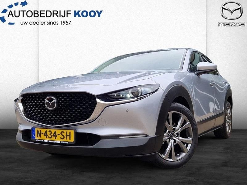 Sonic silver (grijs metallic) Gebruikt 2021 Mazda CX-30 Luxury SUV | € 26.850 (Eerlijke prijs) - Afbeelding 1/4