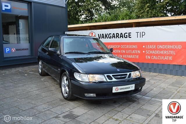 Zwart Gebruikt 2000 Saab 9-3 Coupé | € 3.450 (Iets duurder) - Afbeelding 1/4