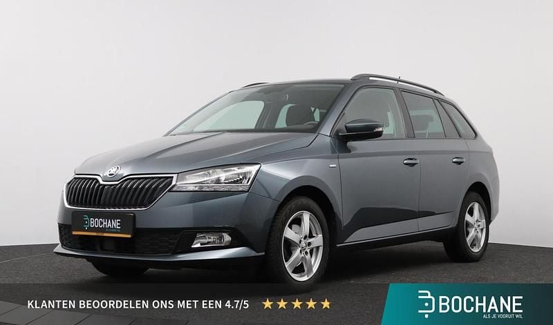 Grijs Gebruikt 2019 Skoda Fabia Clever Stationwagen | € 9.295 (Eerlijke prijs) - Afbeelding 1/4