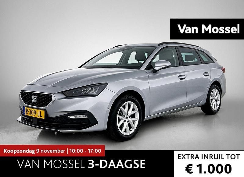 Grijs Gebruikt 2022 Seat Leon Business Stationwagen | € 18.900 (Eerlijke prijs) - Afbeelding 1/4