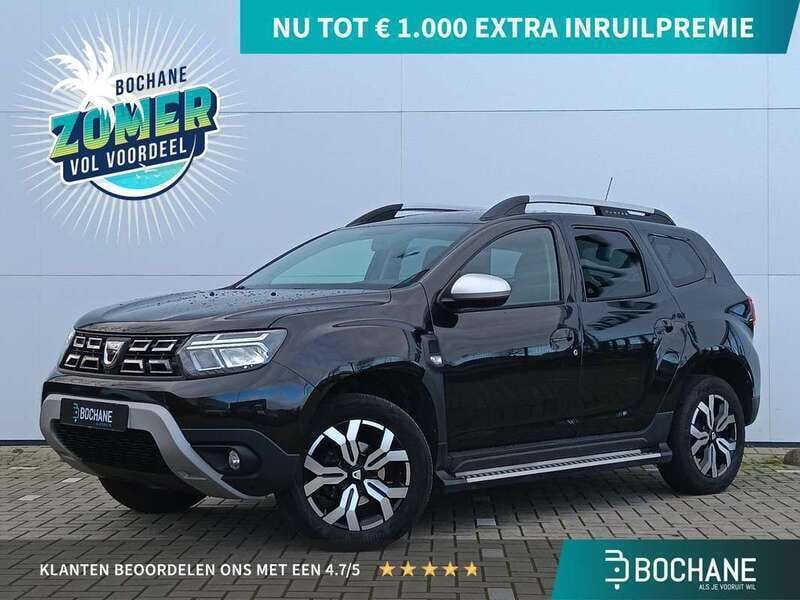 Zwart Gebruikt 2022 Dacia Duster Prestige SUV | € 17.400 (Eerlijke prijs) - Afbeelding 1/4