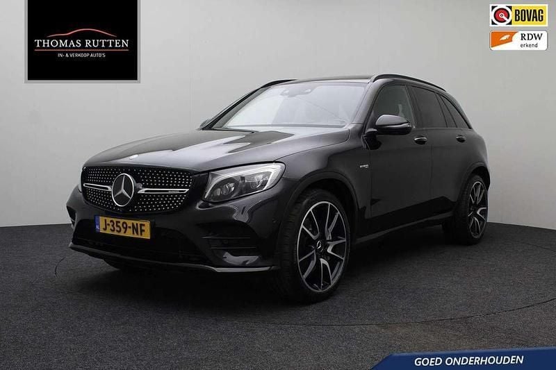 Zwart Gebruikt 2017 Mercedes GLC43 AMG AMG SUV | € 38.950 (Eerlijke prijs) - Afbeelding 1/4