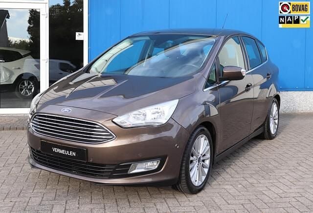 Bruin Gebruikt 2015 Ford C-MAX Titanium MPV | € 12.450 (Eerlijke prijs) - Afbeelding 1/4