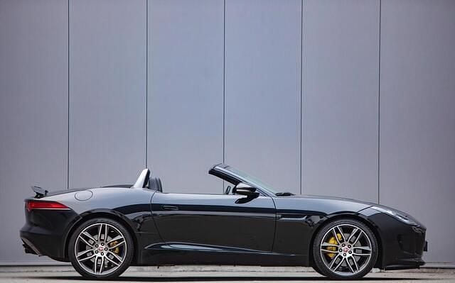 Occasion Jaguar F-Type 400 PK (294 kW) 2013 Zwart, metallic lak Cabriolet