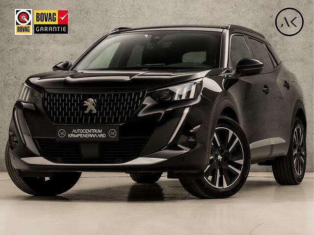 Zwart Gebruikt 2020 Peugeot 2008 GT-line SUV | € 19.945 (Duur) - Afbeelding 1/4