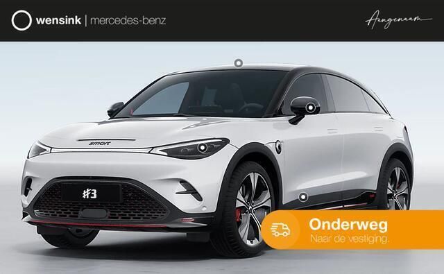 Wit Nieuw 2025 Smart #3 Brabus SUV | € 47.995 (Iets duurder) - Afbeelding 1/4