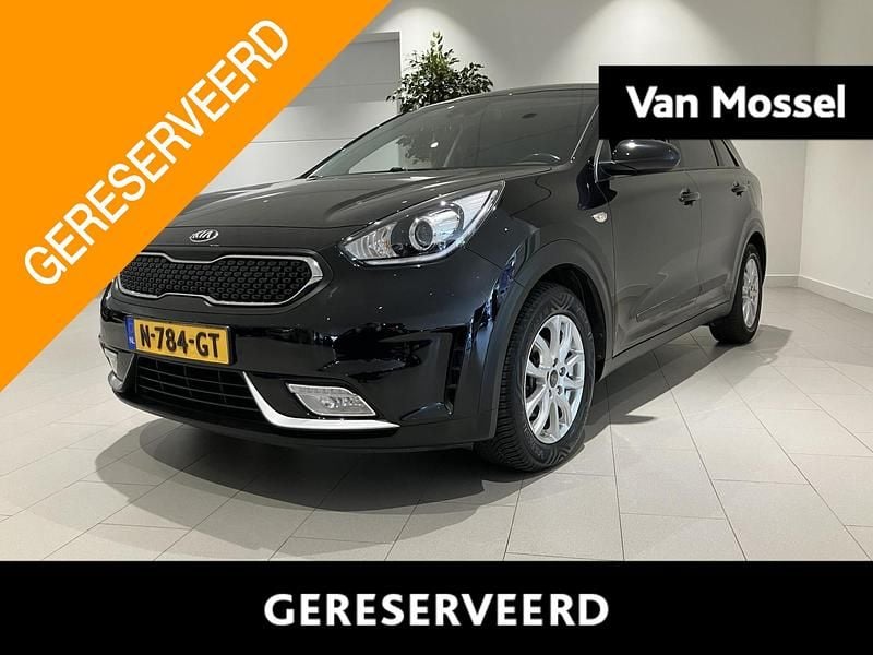 Zwart Gebruikt 2017 Kia Niro Comfort SUV | € 14.900 (Eerlijke prijs) - Afbeelding 1/4