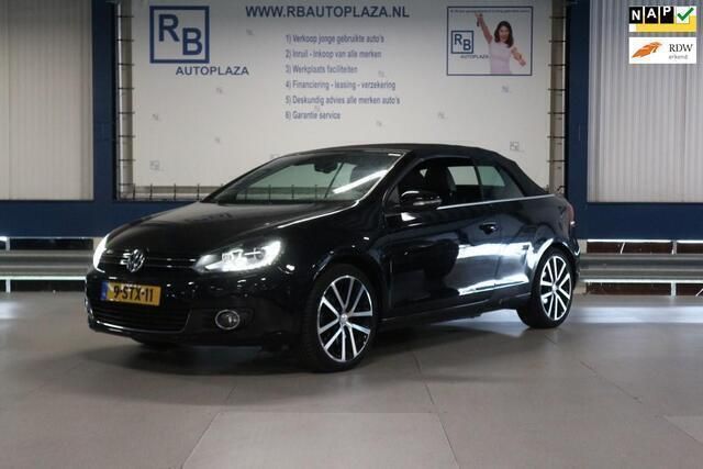Zwart, metallic lak Gebruikt 2011 VW Golf Cabriolet Cabriolet | € 7.500 (Eerlijke prijs) - Afbeelding 1/4
