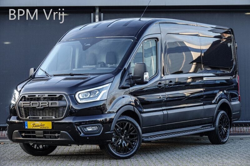 Zwart Gebruikt 2024 Ford Transit Raptor Van | € 48.950 - Afbeelding 1/4