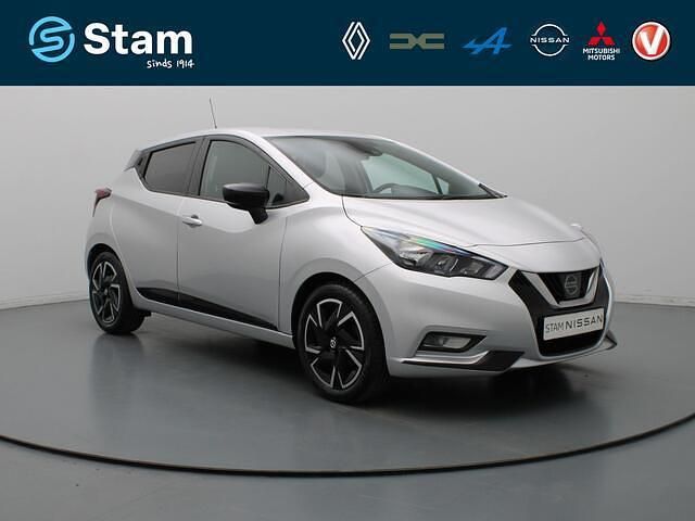 Grijs Occasion 2022 Nissan Micra Hatchback | € 14.490 (Eerlijke prijs) - Afbeelding 1/4