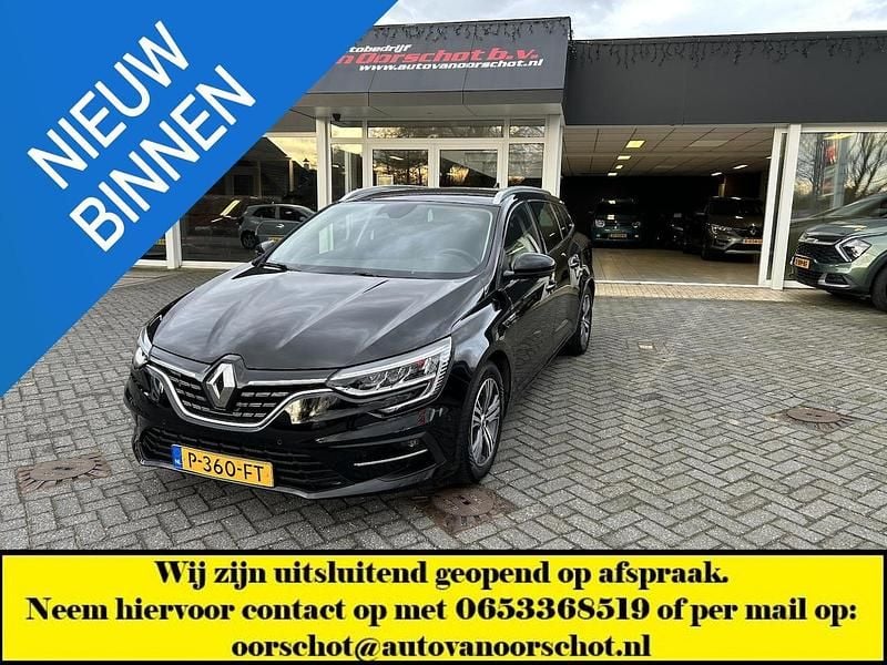 Zwart Occasion 2022 Renault Mégane IV Intens Stationwagen | € 19.450 (Eerlijke prijs) - Afbeelding 1/4
