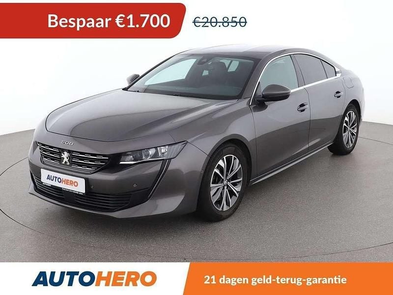 Grijs Gebruikt 2021 Peugeot 508 Allure Hatchback | € 19.349 (Super prijs) - Afbeelding 1/3