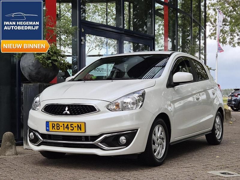 Wit Gebruikt 2018 Mitsubishi Space Star Intense Hatchback | € 8.890 (Eerlijke prijs) - Afbeelding 1/3