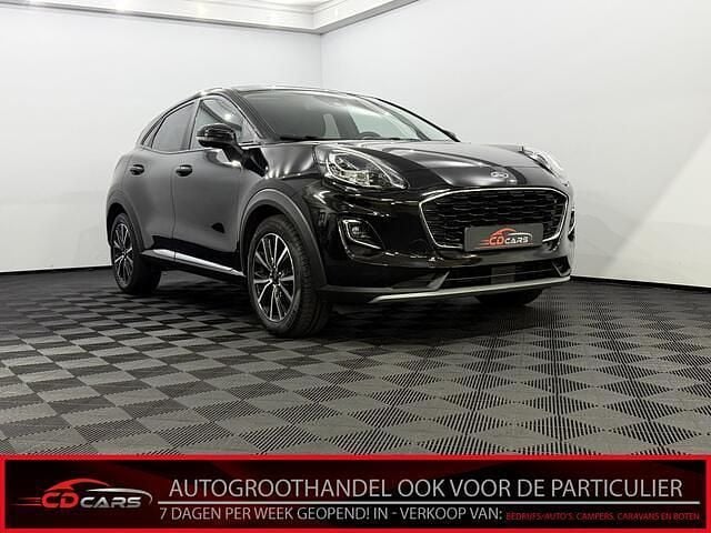 Zwart (metallic) Occasion 2020 Ford Puma Titanium X SUV | € 14.950 (Eerlijke prijs) - Afbeelding 1/4